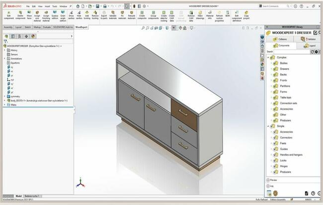 Solidworks 2024 Premium Woodexpert komercyjna najem czasowy