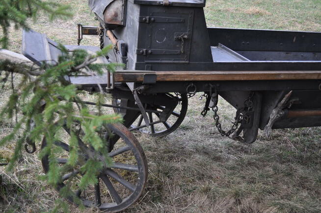 Wojsko armia wóz taborowy wojna 1938 wojenny THUN i kuchnia