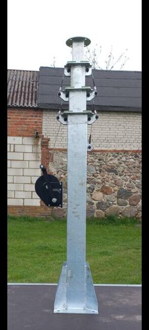 Maszt teleskopowy do kamer Monitoringu Wizyjnego