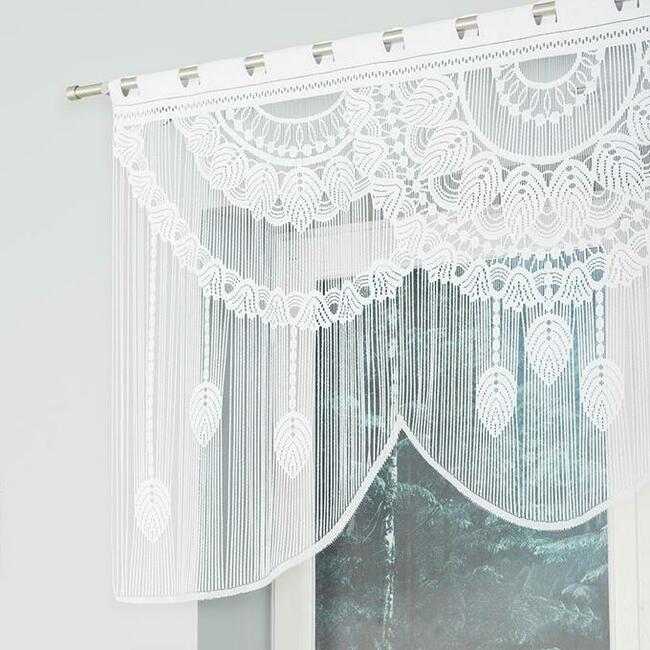 Firany gotowe, zazdrostki do kuchni, firany Makrama