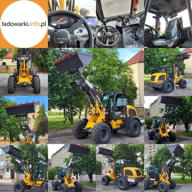 Przegubowa ładowarka kołowa - WOLF 825 - nowa