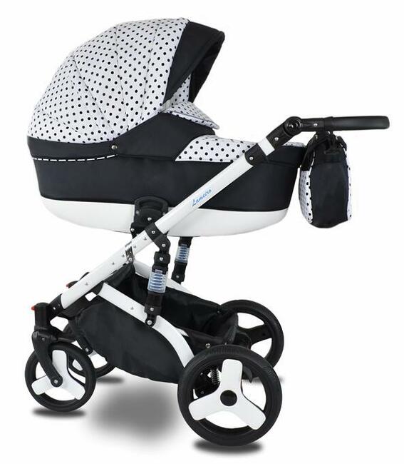 NOWY Wózek Dziecięcy Lameiro 3w1 Fotelik Samochodowy