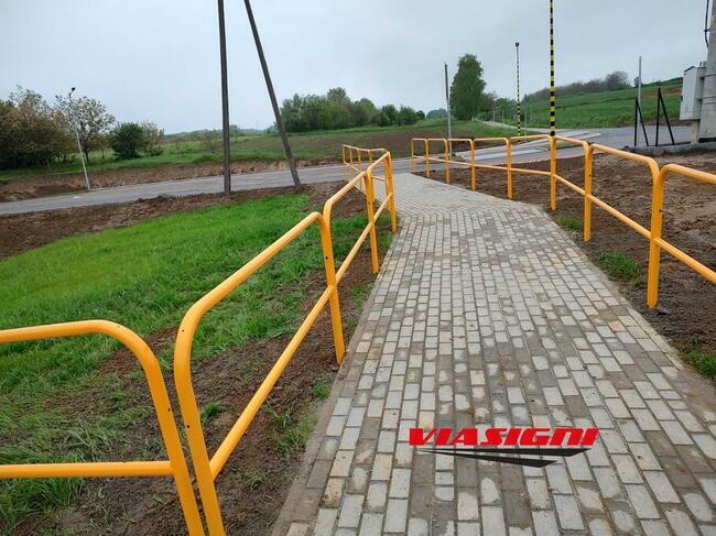 Bariery drogowe, wygrodzenia U-11a U-12a UBRD