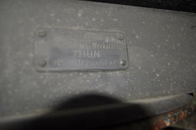 Wojsko armia wóz taborowy wojna 1938 wojenny THUN i kuchnia