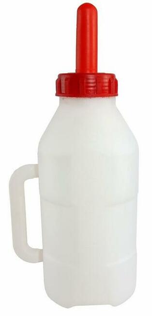 Butelka do Karmienia Cieląt, 2,5 l, z uchwytem i gumowym smo