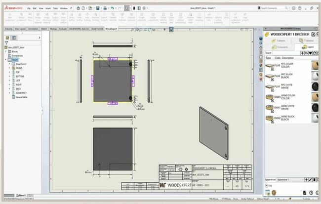 Solidworks 2024 Premium Woodexpert komercyjna najem czasowy