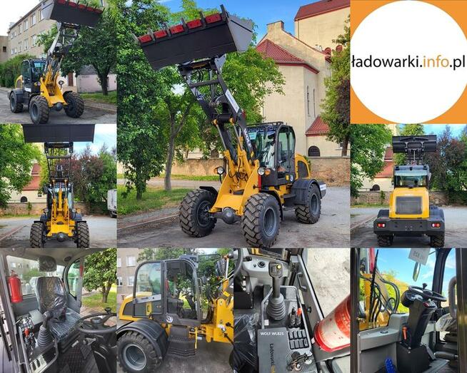 Przegubowa ładowarka kołowa - WOLF 825 - nowa