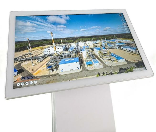 Infokiosk Multimedialny Ekran Dotykowy Na Targi Ewenty itp