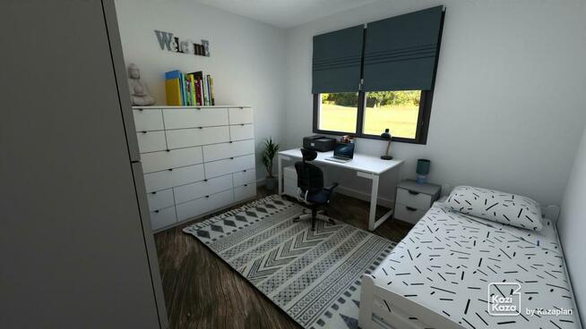 Nowoczesny dom w zabudowie szeregowej 116m