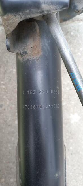 amortyzator przedni merc klasa a