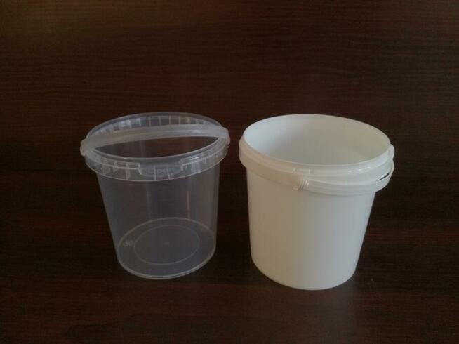 Wiadra plastikowe nowe - kapusta kiszona , chemia,