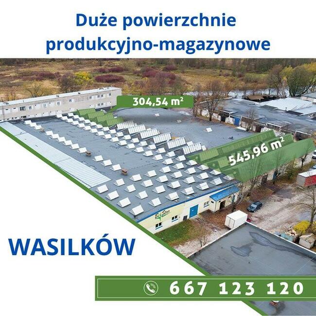 Hale produkcyjne w Wasilkowie od 304 m2