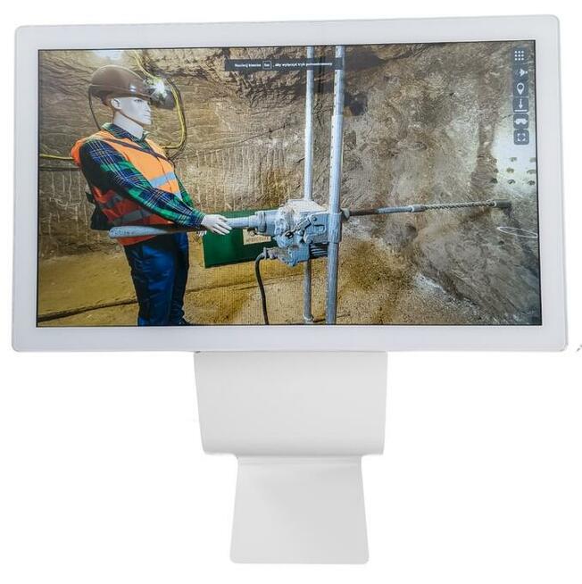 Infokiosk Multimedialny Ekran Dotykowy Na Targi Ewenty itp