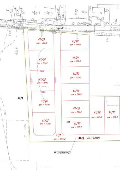 Działka budowlana w miejscowości Turów