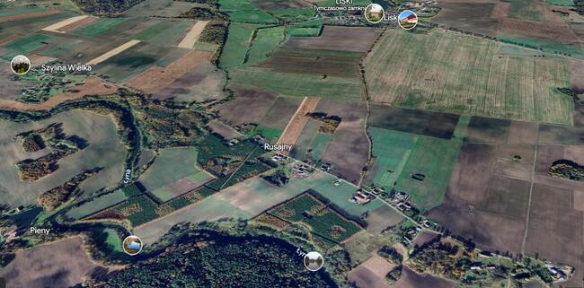 Sprzedaż - Działka rolna-Rusajny warmińsko-mazurskie - 4,5ha