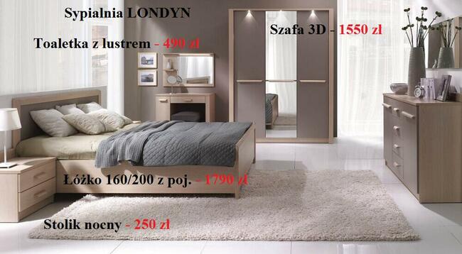 Pojemna 3-drzwiowa szafa LONDYN