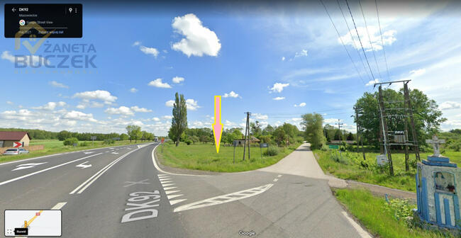 Działka inwestycyjna Stary Dębsk gm. Nowa Sucha,