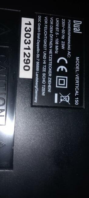 Wieża Dual . MP3 USB MMC radio .