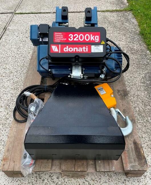 NOWY Wciągnik 3,2T DONATI suwnica wciągarka elektrowciąg wyc