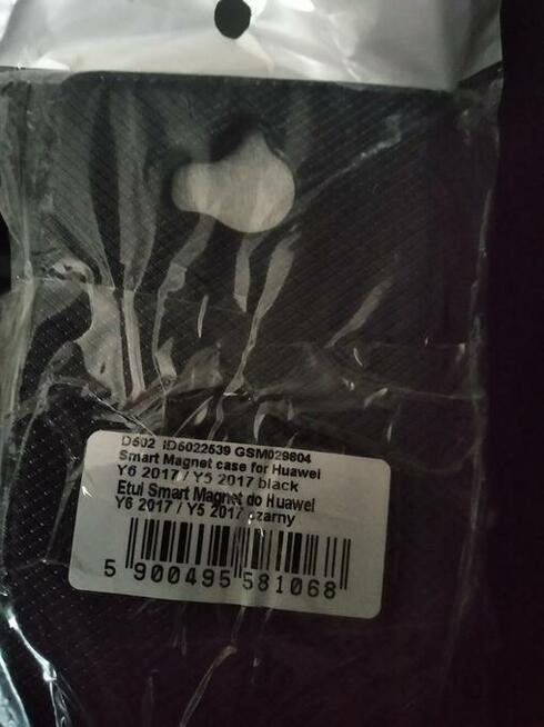 Nowe etui Smart Magnet+szkło hartowane Huawei Y6/Y5