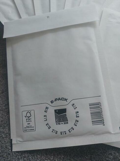 Koperty bąbelkowe format A6 oraz A5 - Gliwice