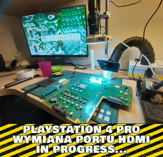 Naprawa konsol i komputerów