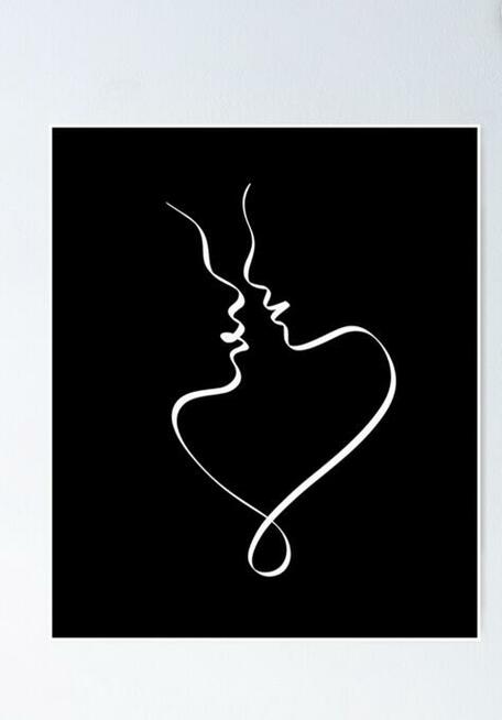 Srebrny złoty czarny obraz grawerowany premium