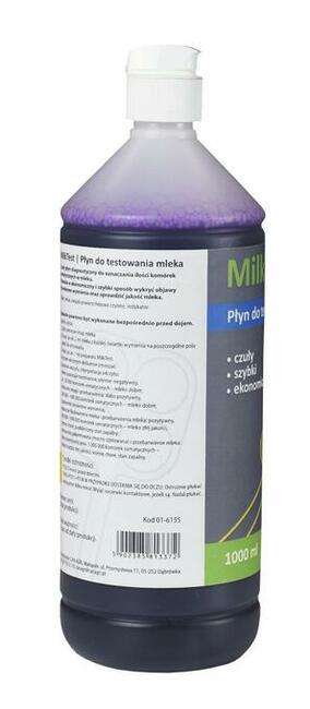 Płyn do Testowania Mleka MilkTest, 1000 ml Bardzo czuły