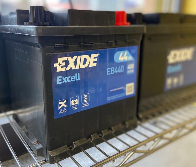 Akumulator 44Ah 400A Kostka P+ Exide Excell
