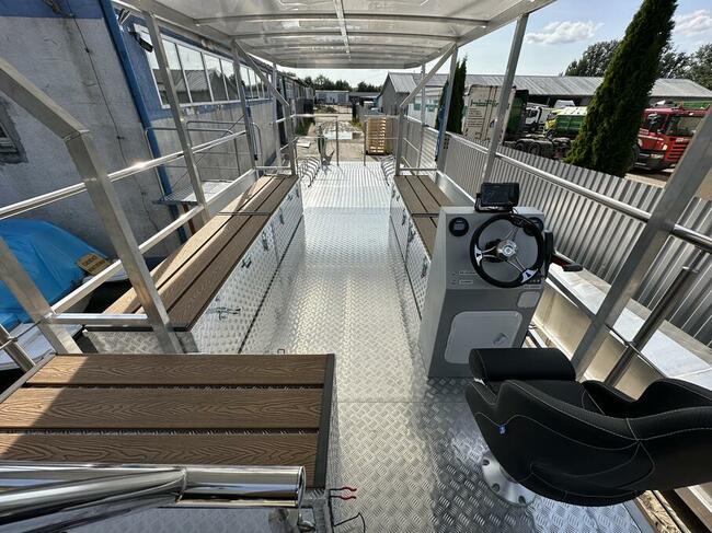 AQARIUS727 HARDTOP łódź pontonowa turystyczna ze STOJAKIEM