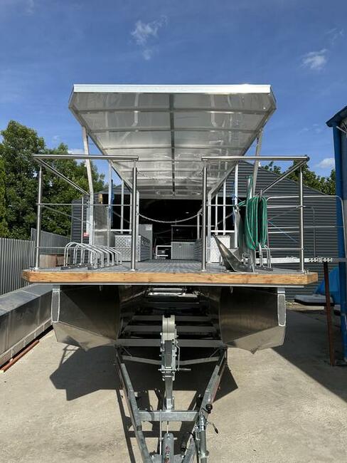 AQARIUS727 HARDTOP łódź pontonowa turystyczna ze STOJAKIEM