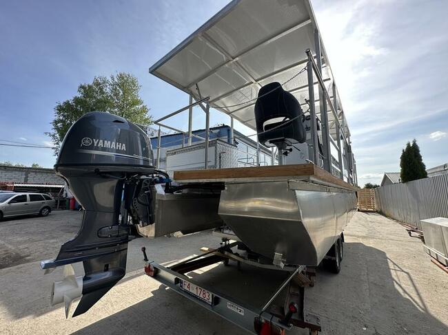 AQARIUS727 HARDTOP łódź pontonowa turystyczna ze STOJAKIEM