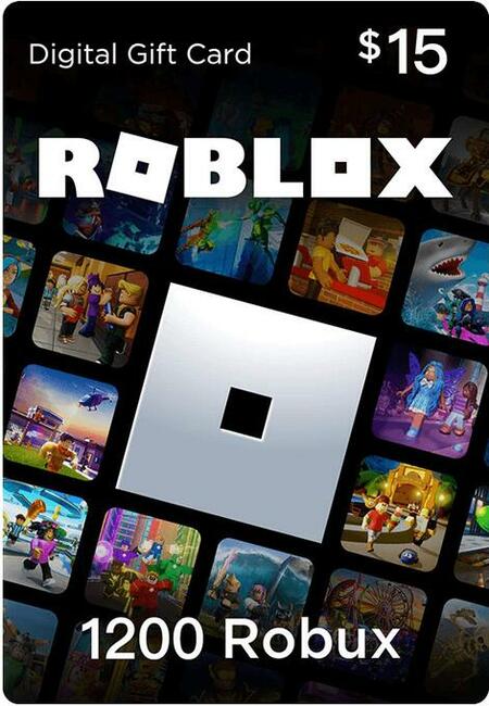 Roblox Robux doładowanie 1200 RS karta kod podarunkowy