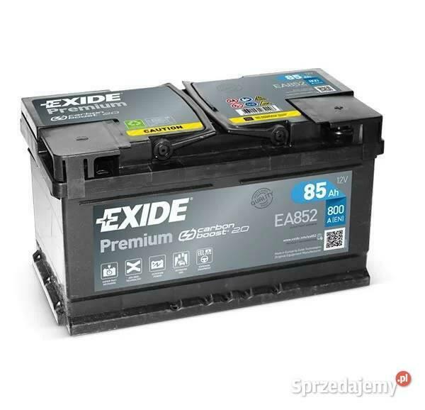 Akumulator Exide Premium 85Ah 800A PRAWY PLUS 735*259*683