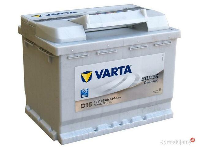 Akumulator Varta Silver Dynamic D15 63Ah/610A 532x565x156
