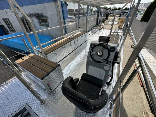 AQARIUS727 HARDTOP łódź pontonowa turystyczna ze STOJAKIEM