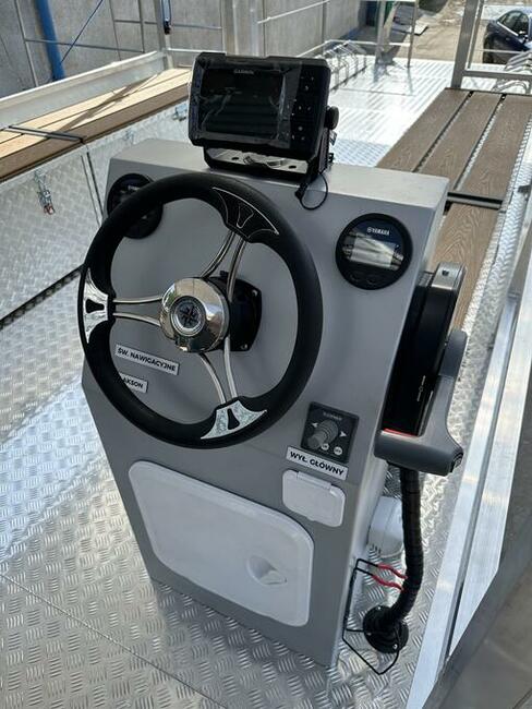 AQARIUS727 HARDTOP łódź pontonowa turystyczna ze STOJAKIEM