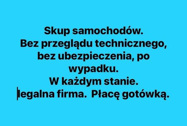 POMOC DROGOWA 24H, Złomowanie-odbiór u klienta, skup aut.