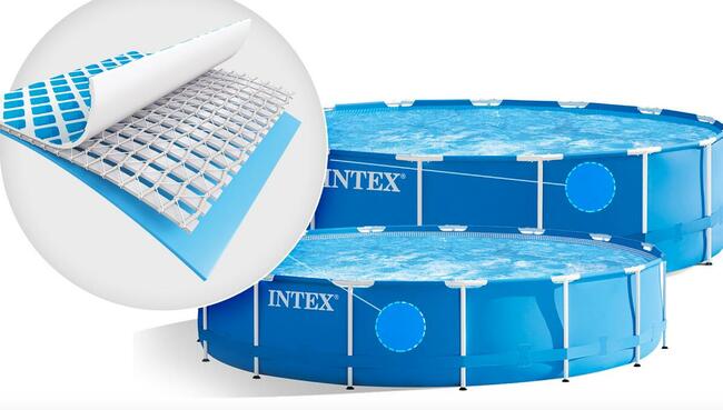 Archiwalne Basen stelażowy ogrodowy NOWY intex 305x76 Gdańsk