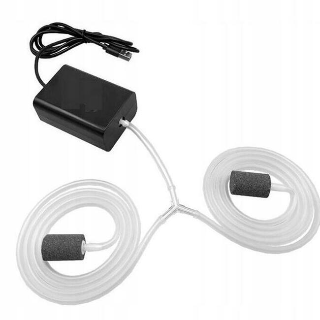 Napowietrzcz Solarny.Pompka tlenu słoneczna.Ryby.Oczko wodne