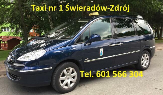 Taxi Nr 1 Świeradów-Zdrój: van 6 miejsc pasażerskich