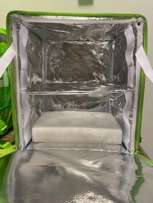 Plecak torba termiczna jedzenie WOLT UBER PYSZNE GLOVO BOLT