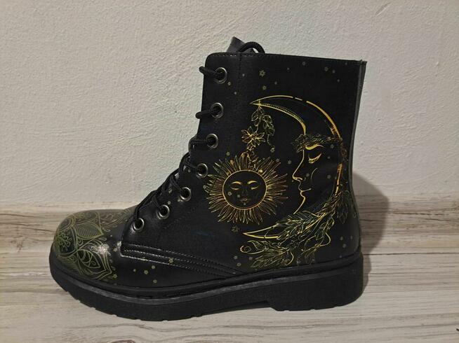 Buty Glany (ze Wzorem Sun and Moon)