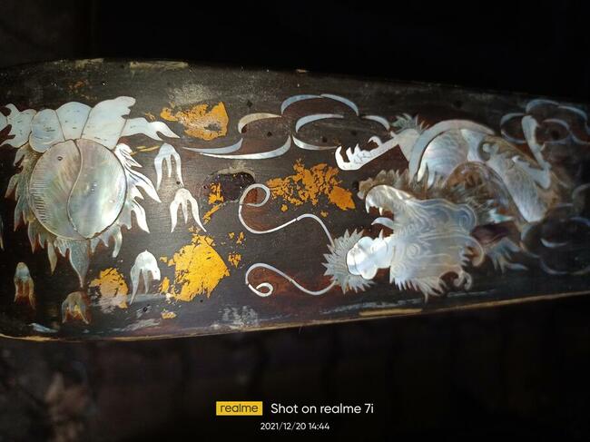 Komoda, krzesła, lustro 30-40 lata Japońskie Koreanskie