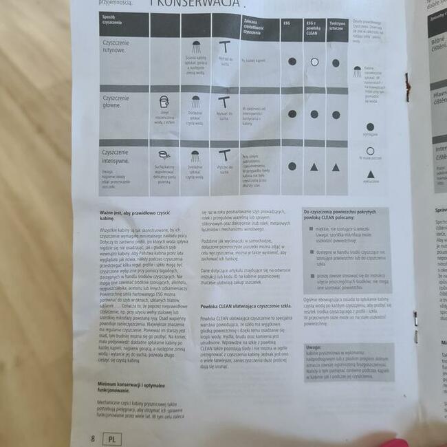 Nowa kabina prysznicowa