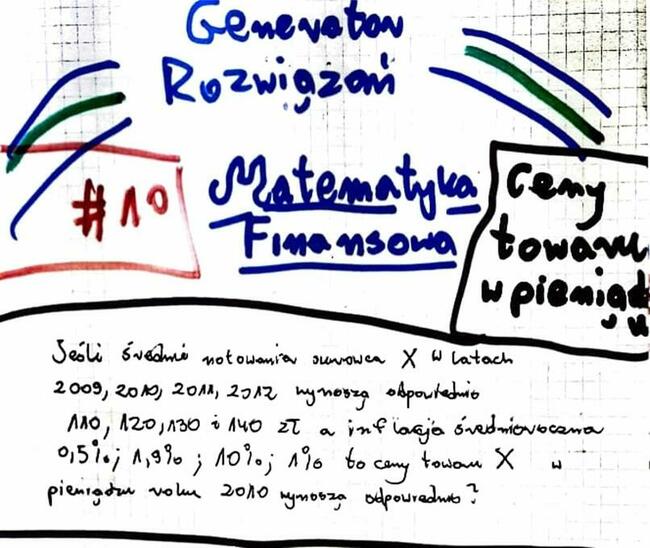 Ceny towaru w pieniądzu, Wartość bieżąca Zestaw 3 rozwiązań