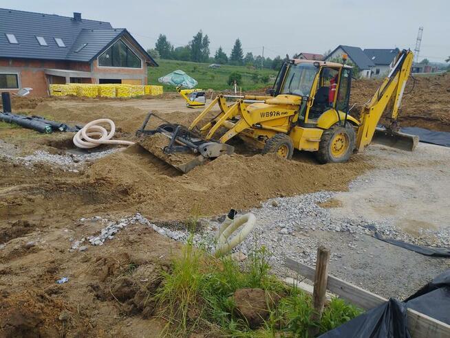 Usługi koparko ładowarką