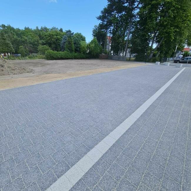 Punkt handlowy, plac, działka główna ulica Mielno