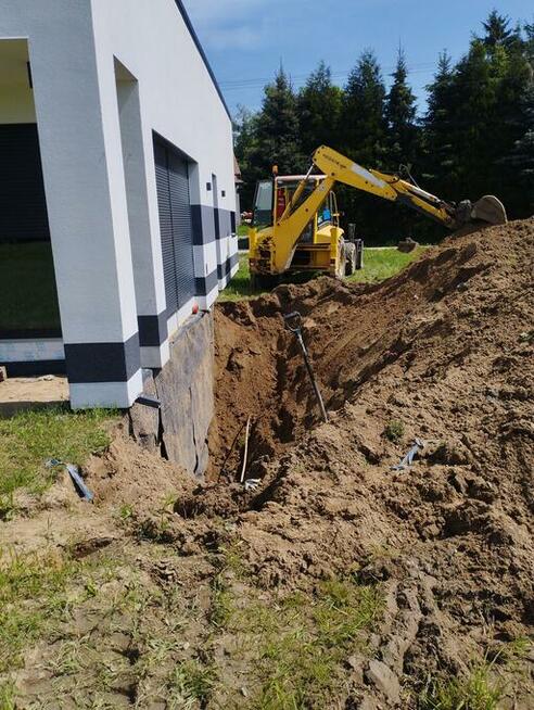 Usługi koparko ładowarką