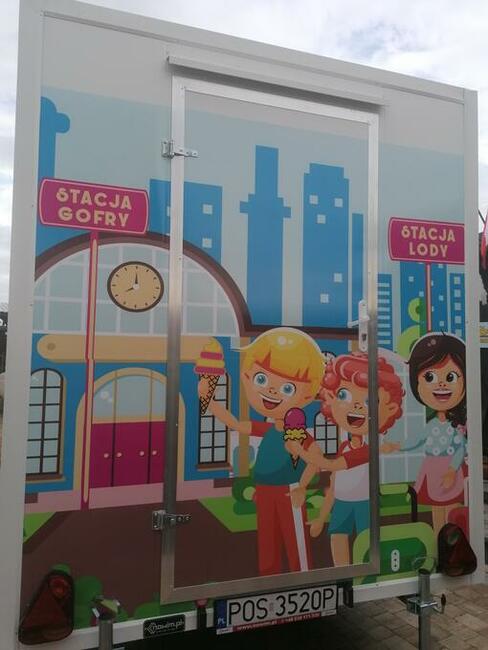 Do sprzedaży Nowa wyposażona przyczepa gastronomiczna